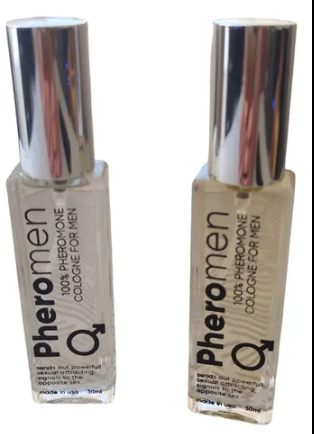 Perfume con feromonas para hombre